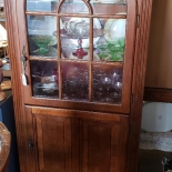 wood china cabinet